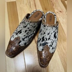 Myra Cow Hide Loafers